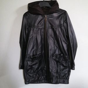 Black pleather jacket